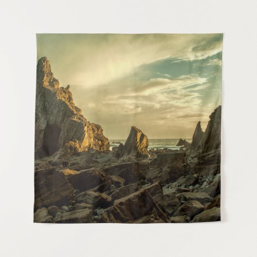 BROWN ROCK FORMATIE WANDKLEED (Voorkant)