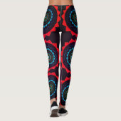 Brown, rouge Mandala Legging (Dos)