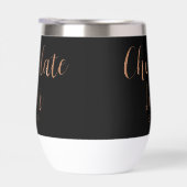 Brown Script Established Chocolate Lover (Droite)