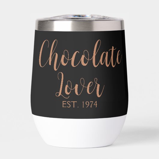 Brown Script Established Chocolate Lover (Avant)