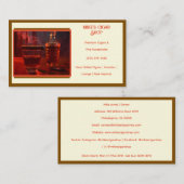 Brown Smoke Cigar Shop Visitekaartje (Voorkant / Achterkant)