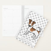Brown Smooth Coat Jack Russell Terrier Dog & Name Planner (Display)