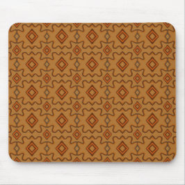 Brown Southwestern Style Muismat