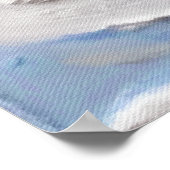 Brown Squirrel in the Snow Poster (Hoek)