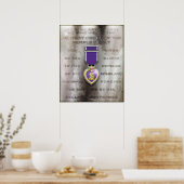 Brown Stone "PURPLE HEART" Poster (Keuken)
