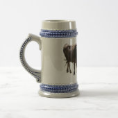 Brown Swiss Stein Bierpul (Links)