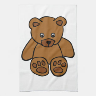 Brown Teddy Bear Theedoek