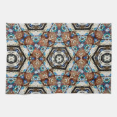 Brown thick thread mesh is what it looks like thr theedoek (Horizontaal)