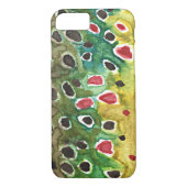 Brown Trout Fly Fisherman's Case-Mate iPhone Case (Achterkant)
