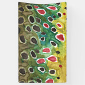 Brown Trout Vist Spandoek (Verticaal)