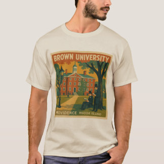 Brown University - Oprichting Era T-shirt