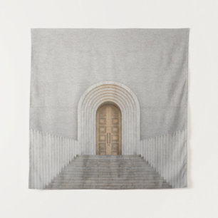 BROWN WOODEN WANDKLEED