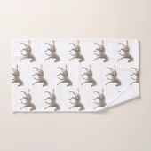 Brown Zebras   Bad Handdoek (Handdoek)