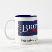 BROWNBACK POUR la tasse du PRÉSIDENT café (Gauche)