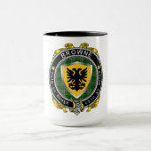 Browne Irish Shield Badge Mok (Midden)