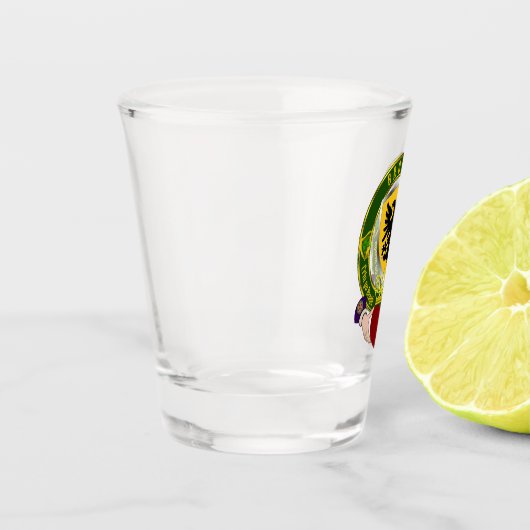 Browne Irish Shield & Claddagh Shot Glas (Links)