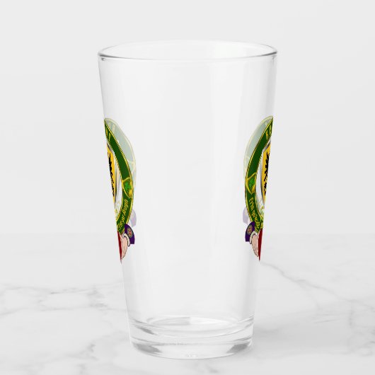 Browne Irish Shield en Claddagh Pint Glas (Links)