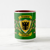 Browne Irish Shield & Griffins Persoonlijk Mok (Midden)