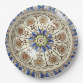 Brownfield Cyprus Polychroom 19C 9-inch bord op pa (Voorkant)