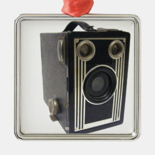 Brownie Antiek camera Metalen Ornament