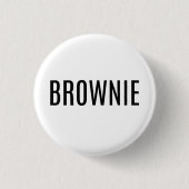 Brownie Button (Voorkant)