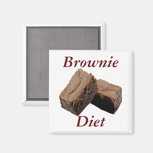 Brownie Diet Magnet (Recto/Verso)