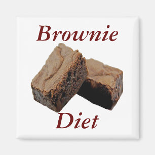 Brownie Diet Magnet Magneet
