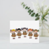 Brownie Group Briefkaart (Staand voorkant)