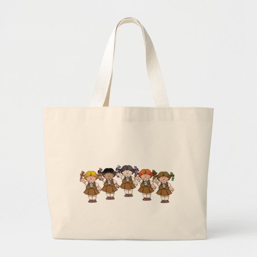 Brownie Group Grote Tote Bag (Voorkant)