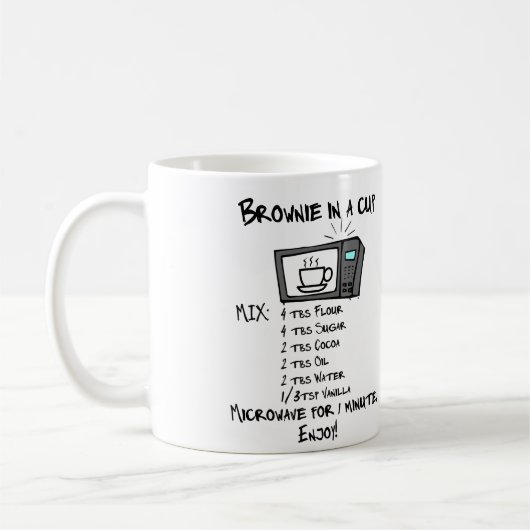 BROWNIE IN EEN KOP! KOFFIEMOK (Links)