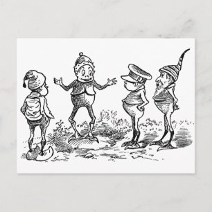 Brownie met een plan briefkaart