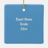 Brownie Scout Ornement de Noël (Dos)