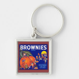 Brownies Brand California Sinaasappels Sleutelhanger