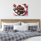 Brownies Canvas Afdruk (Insitu (Slaapkamer))