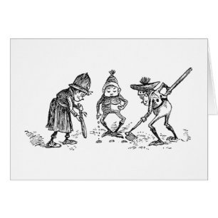 Brownies die gezamenlijk zaaigoed planten