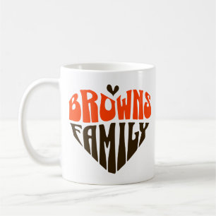 Browns Familie Fan Gift Koffiemok