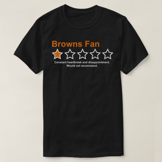 Browns Fan Pin T-shirt (Design voorkant)