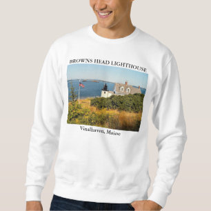 Browns HoofdVuurtoren, Vinalhaven Maine Trui