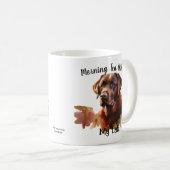 Browns 'Morning Tea met mijn Labrador' Mok (Voorkant rechts)