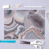 Browns neutrale Agate Stone Tissuepapier (Craft)