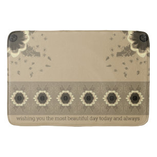 Browns Taupe en Beige Badmat