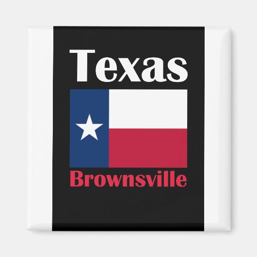 Brownsville TX Magneet (Voorkant)