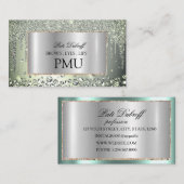 Brows Aftercare PMU Microblading Henna Salon Visitekaartje (Voorkant / Achterkant)