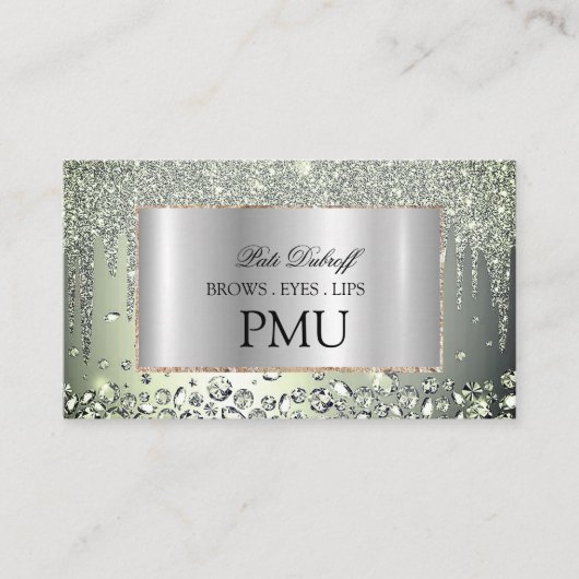 Brows Aftercare PMU Microblading Henna Salon Visitekaartje (Voorkant)