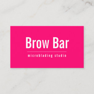 Brows & Lashes Microblading, Eyelash Extensions Visitekaartje