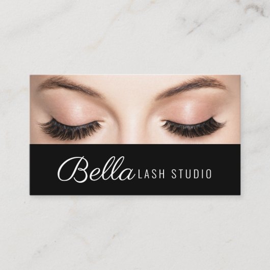 Brows & Lashes Salon Visitekaartje (Voorkant)