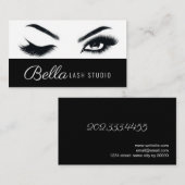 Brows & Lashes Salon Visitekaartje (Voorkant / Achterkant)