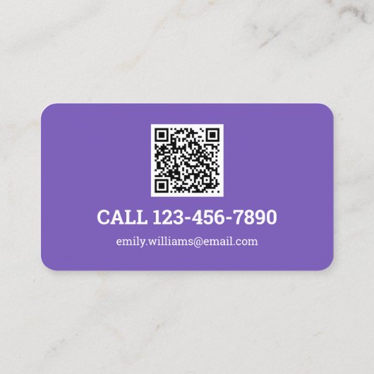 Brows Microblading Lashes Visitekaartje (Achterkant)