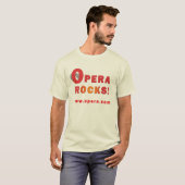 Browser van het Web van Opera Shirt (Voorkant volledig)