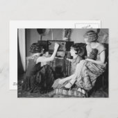 Brox zussen: jaren twintig briefkaart (Voorkant / Achterkant)